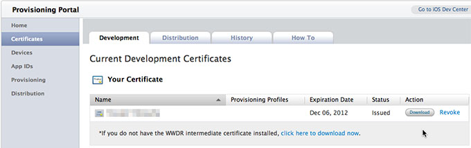 Download Certificate 