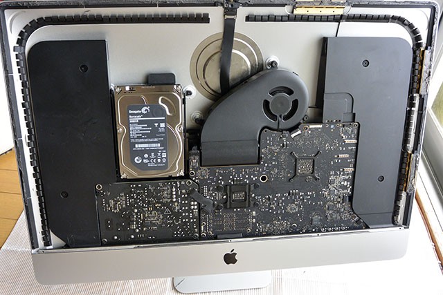 iMac27(Late2012）の内部