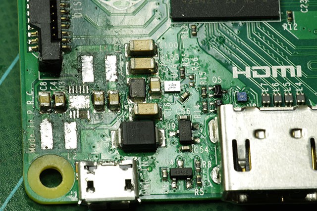 Removing regurator IC Chip