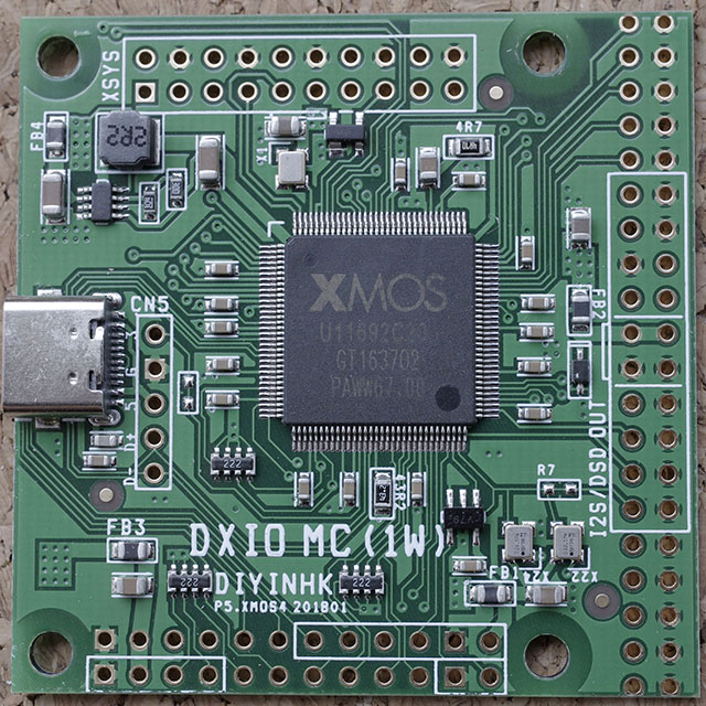 DIYINHK XMOS Multi USB Interface Front Side