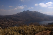 芦ノ湖を左下に見ながら