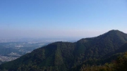 仏果山の稜線