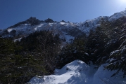 地蔵尾根へ