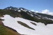 新山、外輪山を望む 新山、外輪山を望む