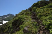 外輪山コースへ 外輪山コースへ
