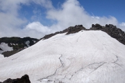 七高山から新山へ 七高山から新山へ