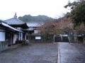 久妙寺の境内                                                             