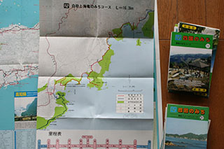コースパンフレット（地図）