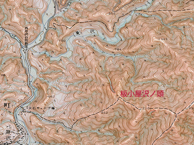西丹沢自然教室周辺の地図