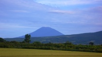 蝦夷富士と呼ばれている羊蹄山