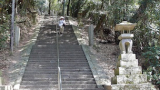 切幡寺の長い階段
