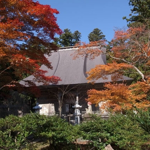 国上寺の本堂