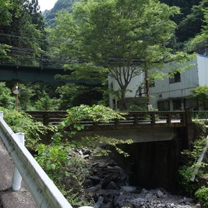 国道と飯田線の鉄橋